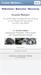 Mobile Screenshot of craniomotion.ch